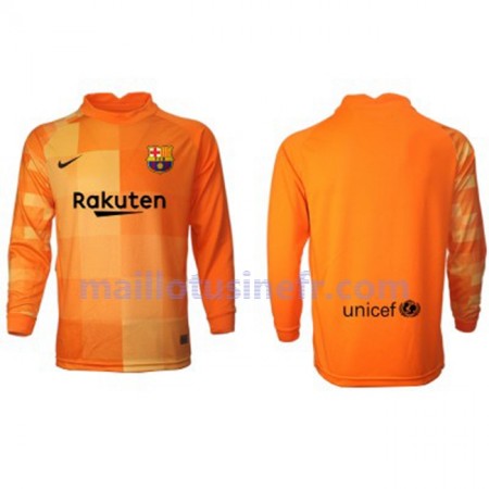 Maillot de Foot FC Barcelone Gardien Domicile 2021-22 Manches Longues